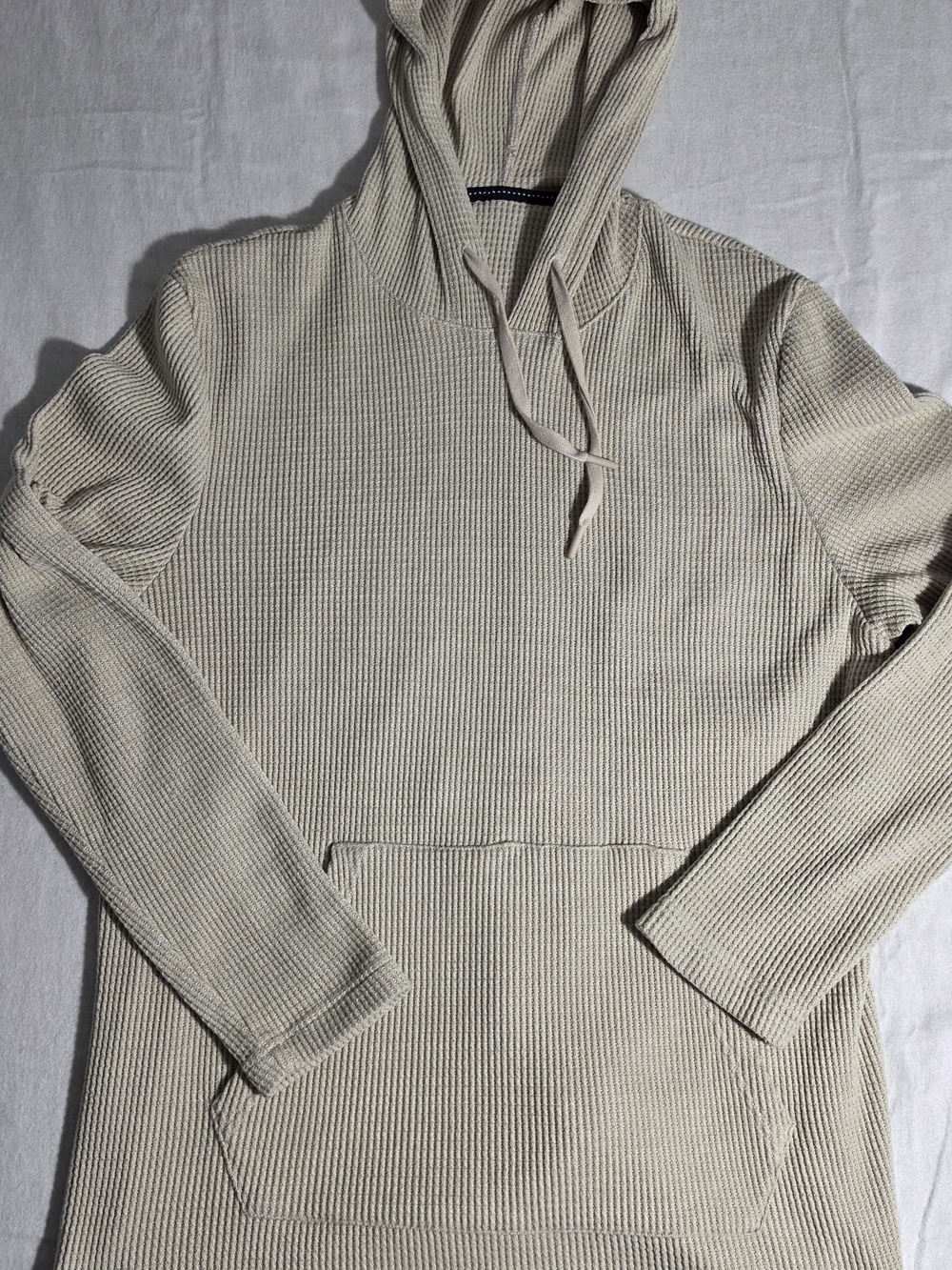 Rainforest Waffle Knit Hoodie - Men's Size Medium - Comfy